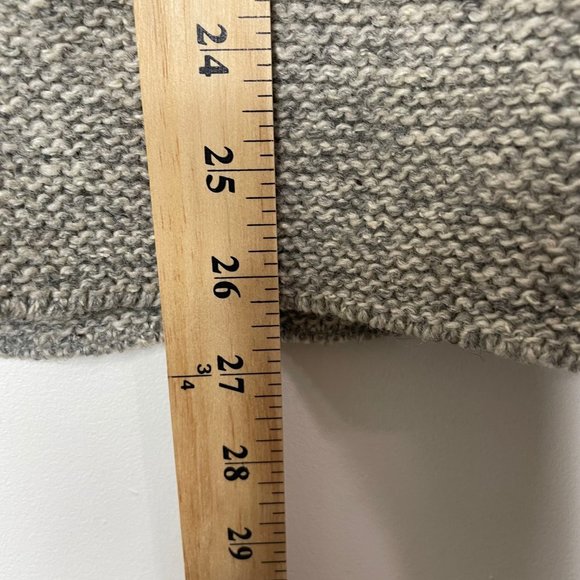 Alchemy Mens Size M Wool Blend Knit Cardigan Sweater Tan/Gray Full Zip - Picture 16 of 16